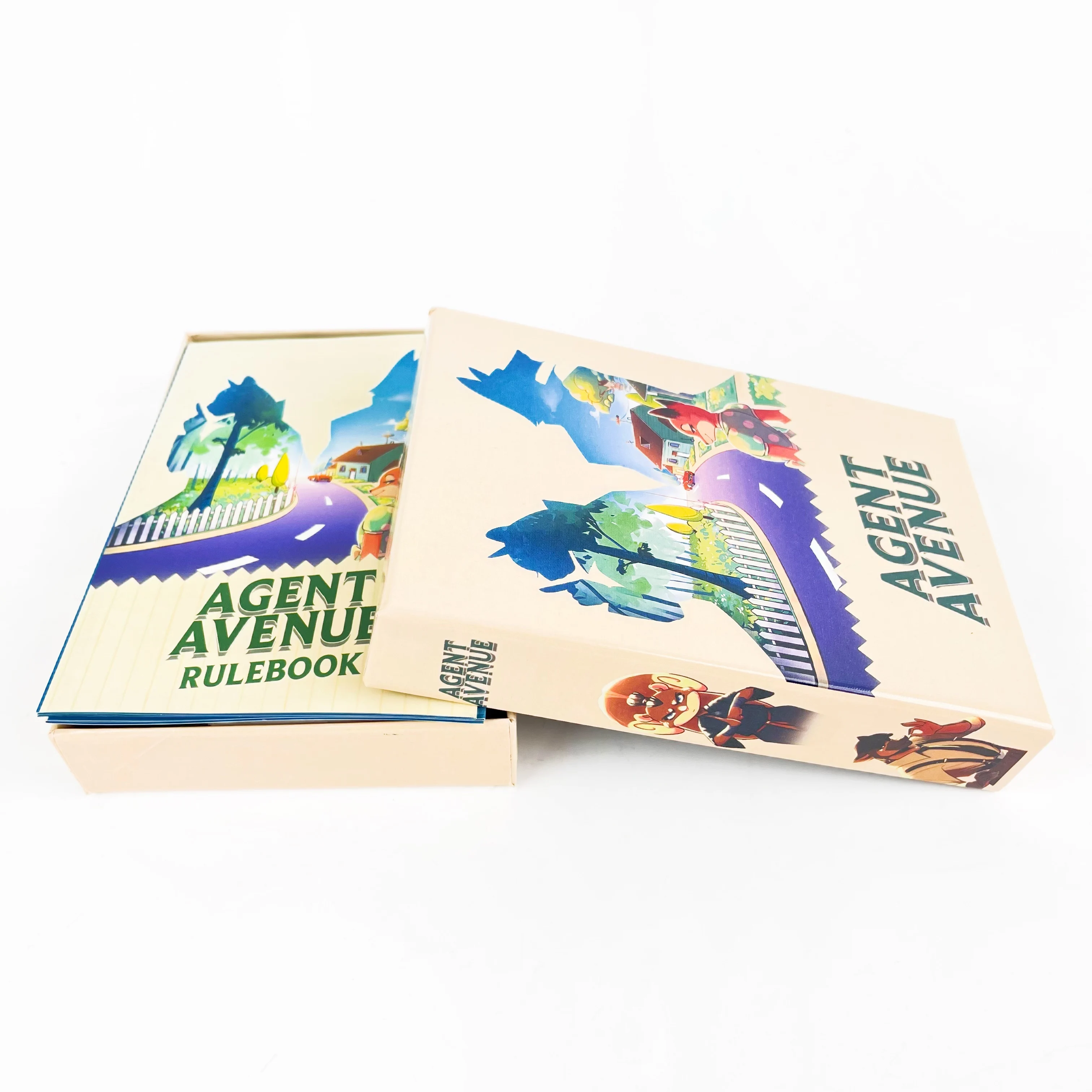 لعبة بطاقة Agent Avenue - جائزة SDJ لعام 2025، لعبة لوحة حفلات عائلية ممتعة للبالغين والمراهقين