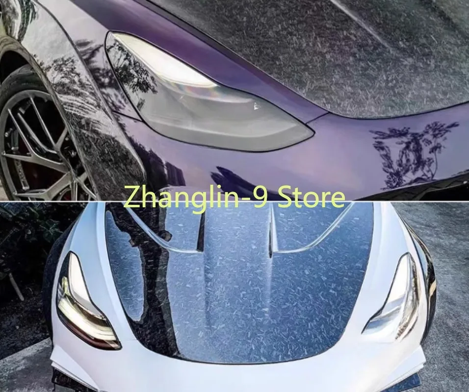 Forged Carbon High-strength Precision Cutting Chopped Strands DIY Car Interior and Exterior Parts \