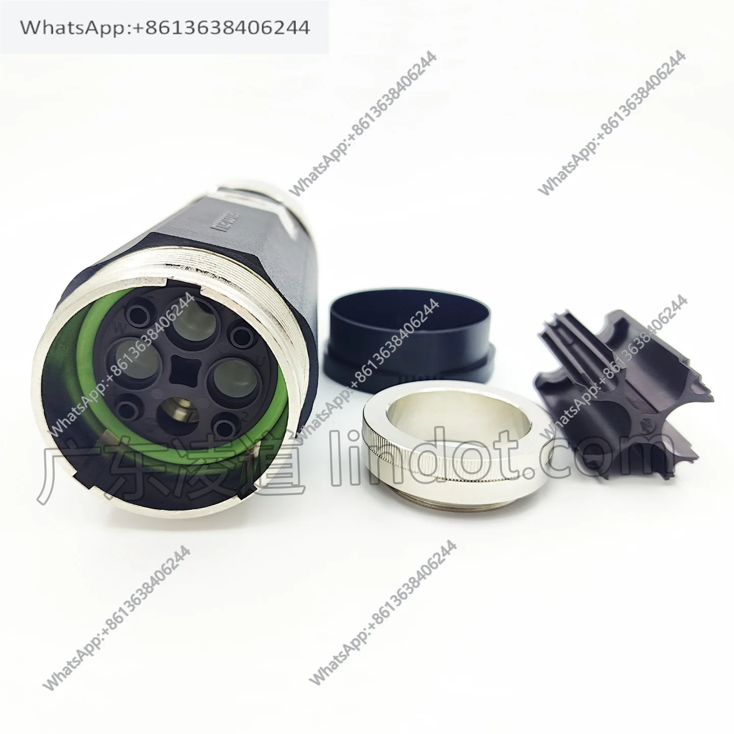 DKUA002NN0074001000 male Intercontec original TE Tyco 958 aerial plug M58-8 core