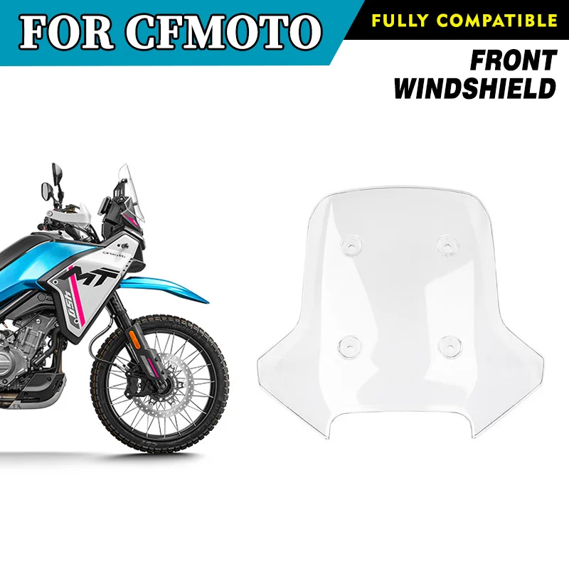 

For CFMOTO 450MT Front Windshield WindScreen CF Moto 450 MT Wind Deflector Transparent Motorcycle Original Parts