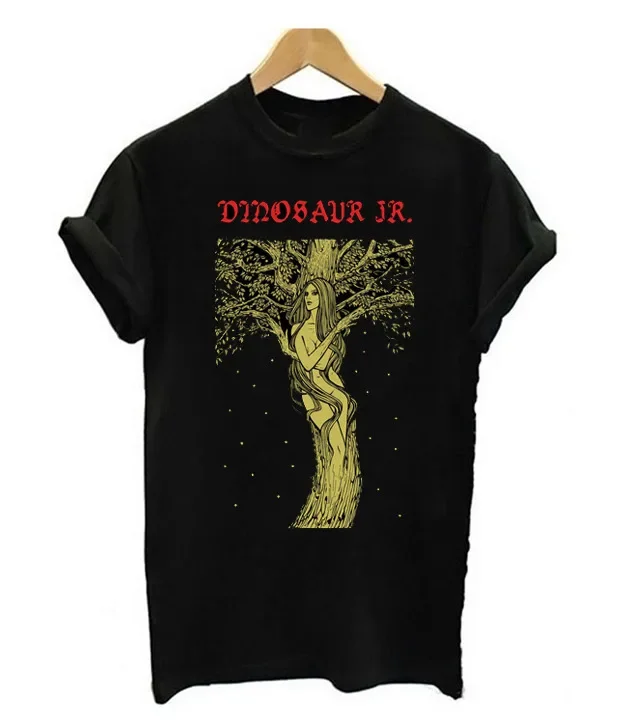 

Dinosaur Jr Band T shirt Black Heavy Cotton Gifl For Friend Size S-5xl