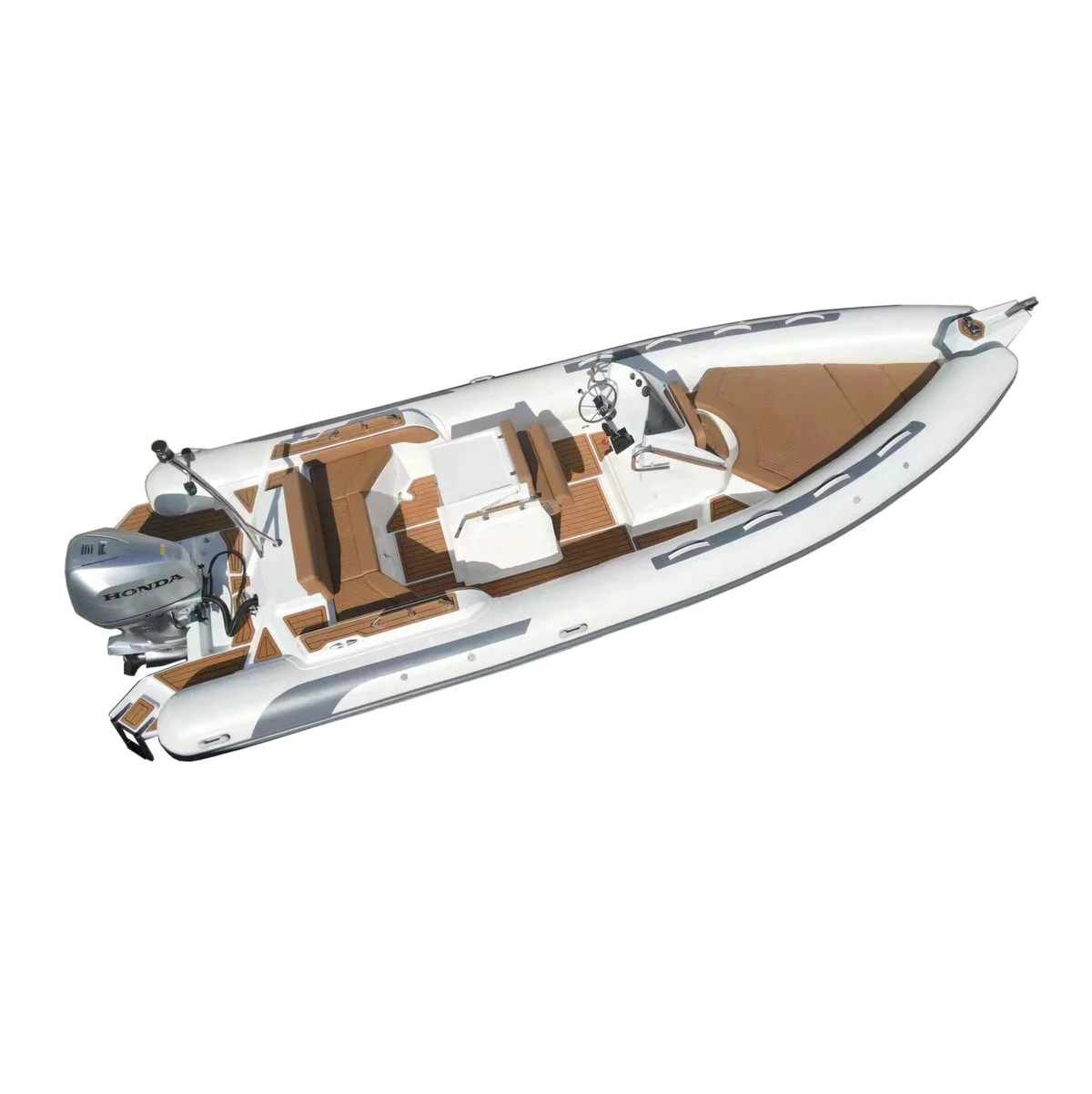 Best 7.9m Rigid Inflatable Rib Fiberglass Hull With PVC or Hypalon Tube
