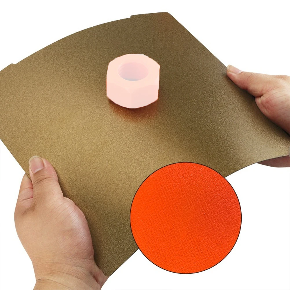 Flexible Spring Steel Steel Build Plate For Versatile 3D Printing High Elasticity Material Strong Adhesion For Prusa MK52