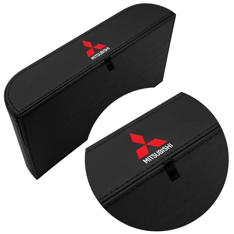 1pcs Car Tissue Box Holder Armrest Box Storage Case For Mitsubishi Lancer Ralliart 10 3 9 EX Outlander 3 ASX L200 Accessories