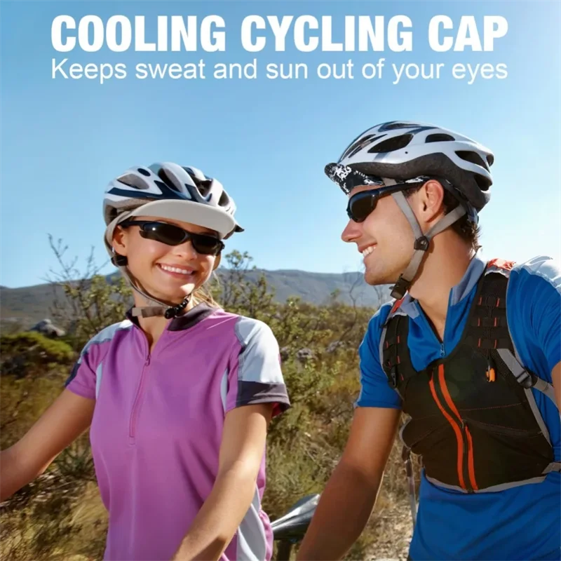 Sommer Schnelltrocknende Atmungsaktive Mesh-Golf-Baseballkappe Fahrrad-Unterhelm-Mütze Fahrrad-MTB-Hut mit Kleiner Krempe Schweißableitende Sportmütze – Detail 7