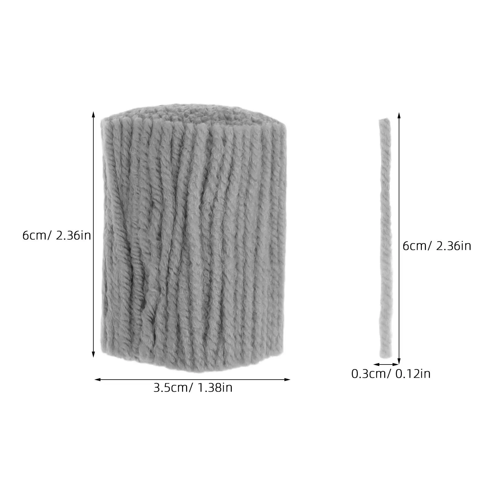 8 Rolls DIY Rug Yarn Precut for Latch Hook Crochet Projects Soft Thick Cotton Blend Yarn for Pillows Seat Cushions Wall