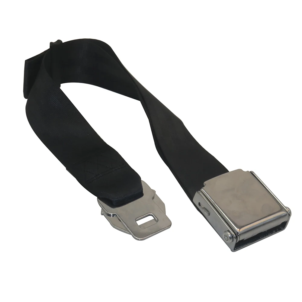 Square Double Insert Safety Belt 89cm Adjustable Universal Seat Belt For Aircraft Extended Safety Belt Seat belt accessories