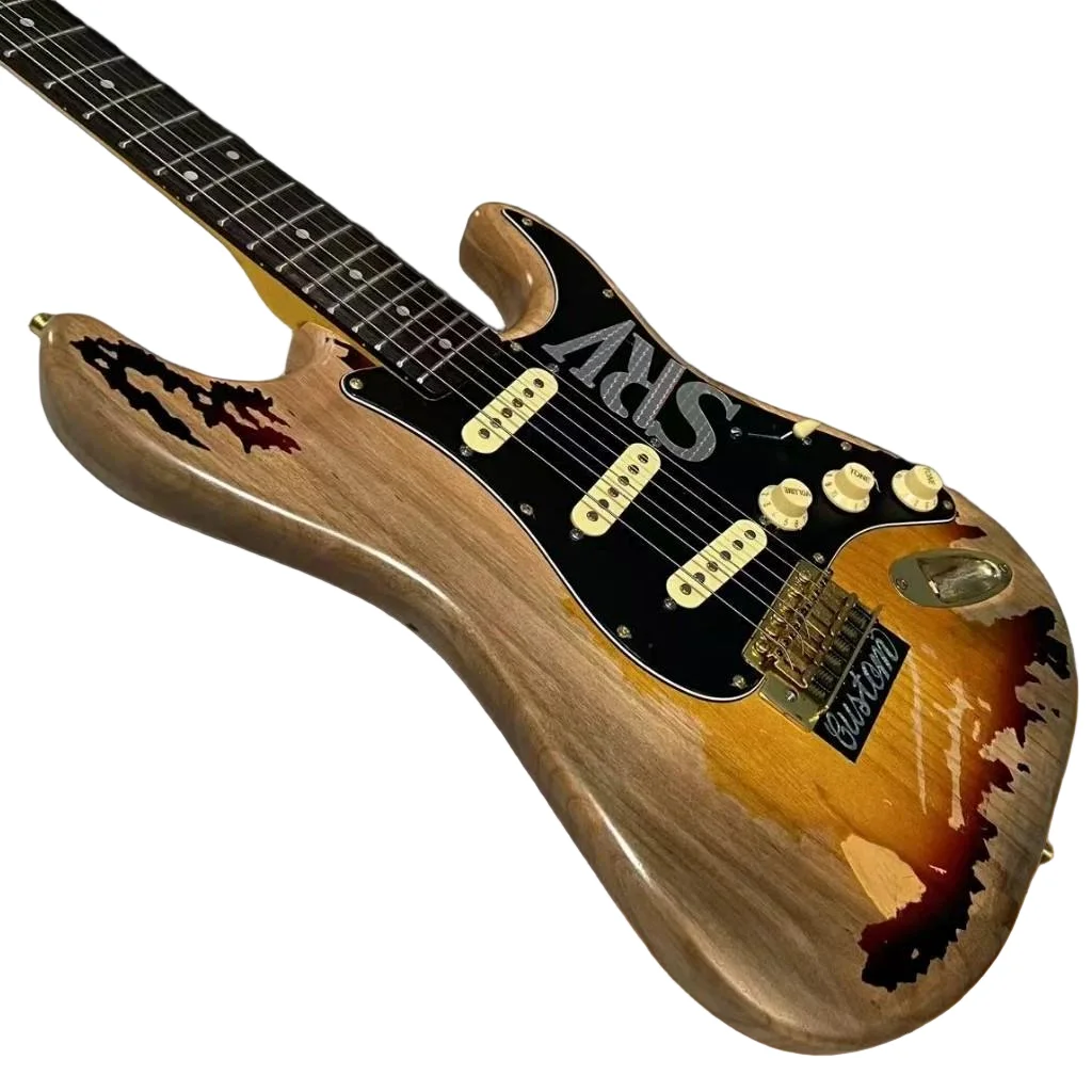 Guitar Vintage Sunburst Color Rosewood Fretboard Version 2026