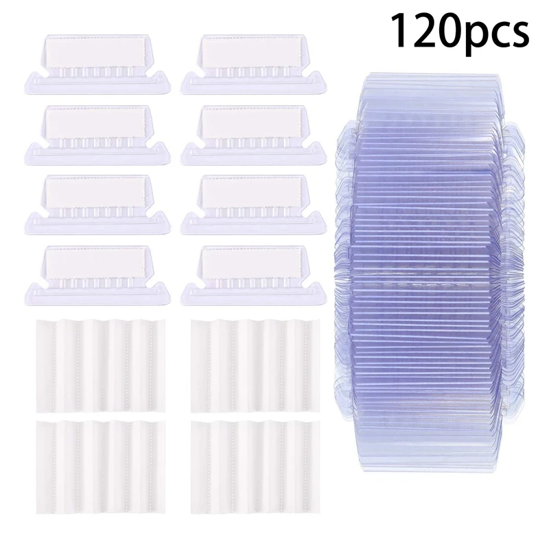 120 Sets 2 Inch Hanging Folder Tabs And Inserts For Quick Identification Of Hanging Files Hanging File Inserts A