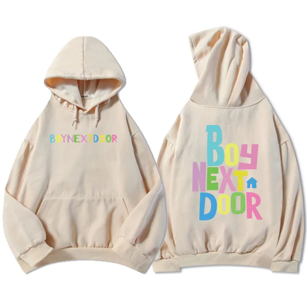 BOYNEXTDOOR Band Hoodies Sudaderas Men/Women Clothing Long Sleeve Casual Hooded Pullovers Sweatshirt Korean Style Moletom
