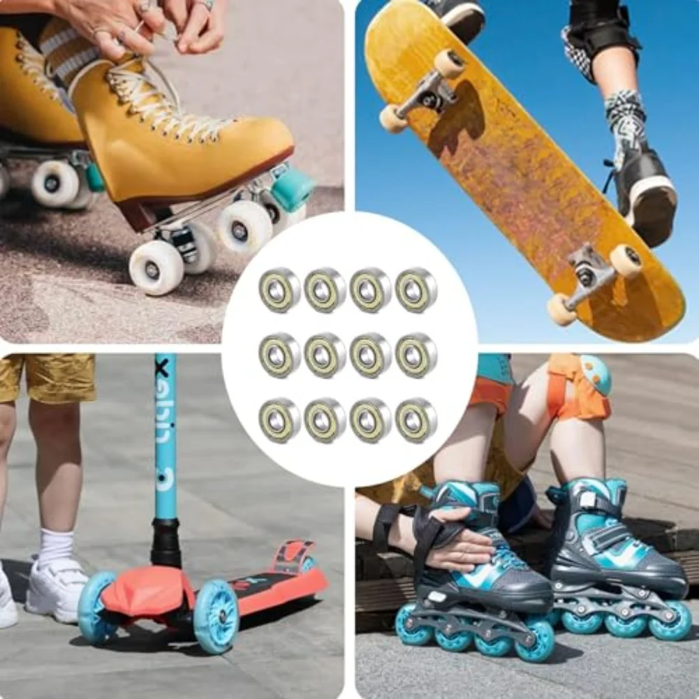 

Миниатюрные шарикоподшипники из нержавеющей стали 608 ZZ - металлические двойные экранированные радиальные подшипники из нержавеющей стали - микроподшипники