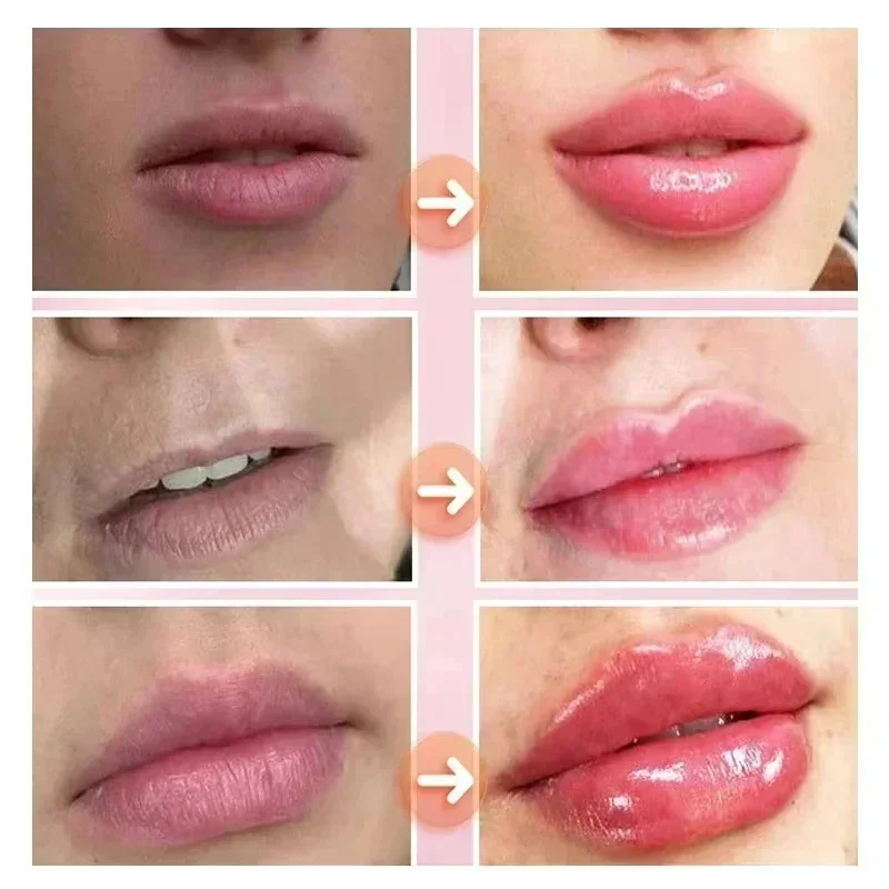 Sofortiges, aufpolsterndes ätherisches Öl für die Lippen, nährend, Anti-Falten, feuchtigkeitsspendend, sexy Lippenpflege, ultimative aufpolsterndes Lipgloss-Serum, Kosmetik