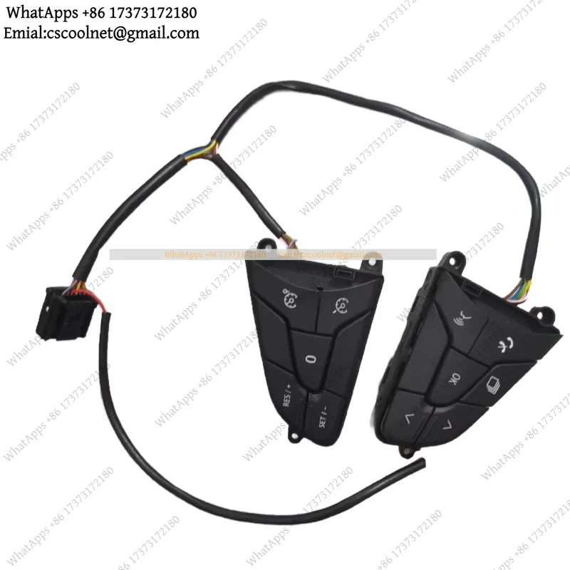 JS01 Steering Wheel Cruise Control Button Switch For Megane Captur Clio Kangoo Kadjar Koleos ARKANA Fluence Car Accessories