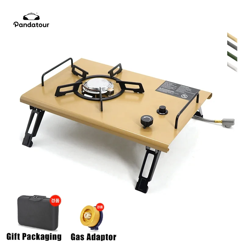 

Pandatour IGT Camping Outdoor Table Stove Folding High Power Tourism Cooker Camping Equipment Burner One lick Ignite IGT Stove