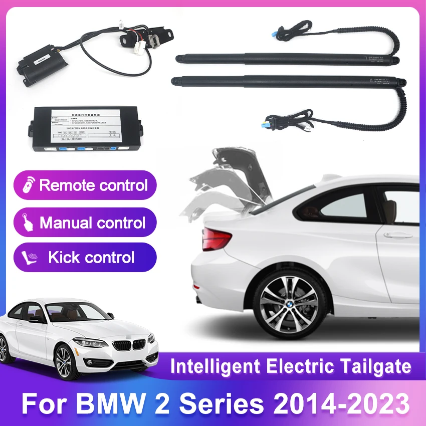 Car Power Trunk Opening Electric Suction Tailgate Intelligent Lift Strut For BMW 2 F45 F46 Active Tourer / Gran Tourer 2014~2023