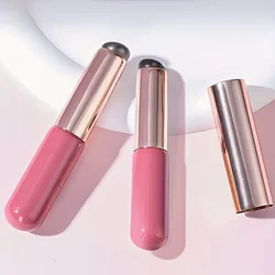 Silicone Lip Brush With Cover Cap Concealer Brush Like Fingertips Q Soft Lipstick Makeup Brushes Round Head No Broken
