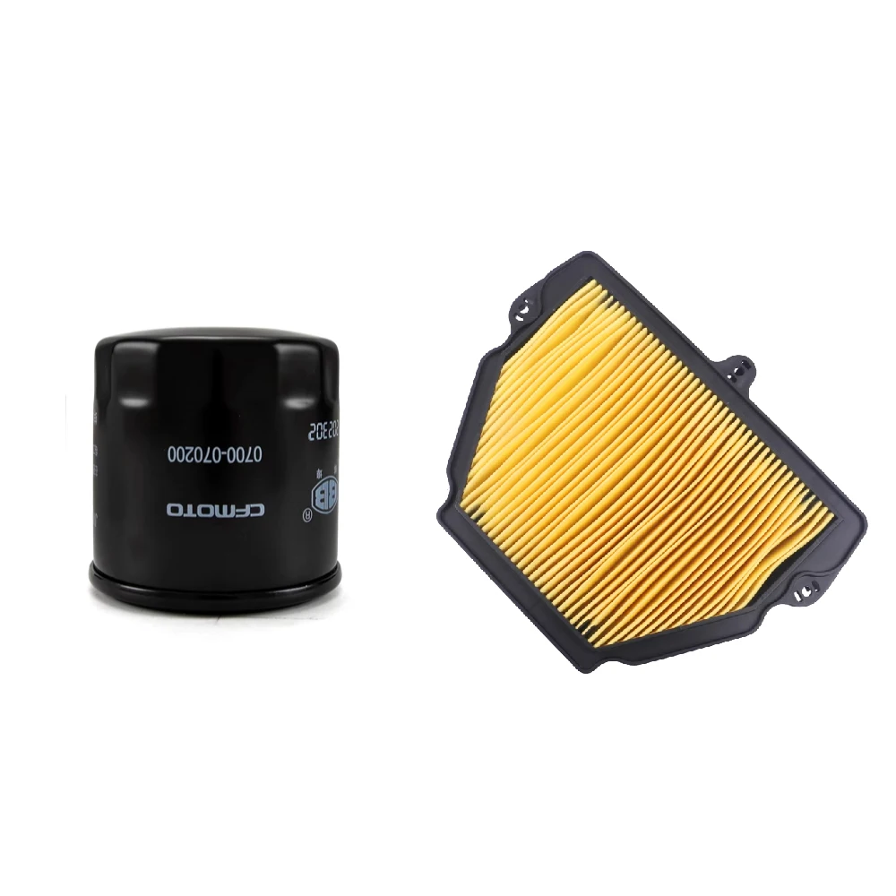 ل CFMOTO 675NK 675 NK 2025 دراجة نارية فلتر خلية الزيت فلتر الهواء آلة مرشح مزيج فلتر الزيت #5