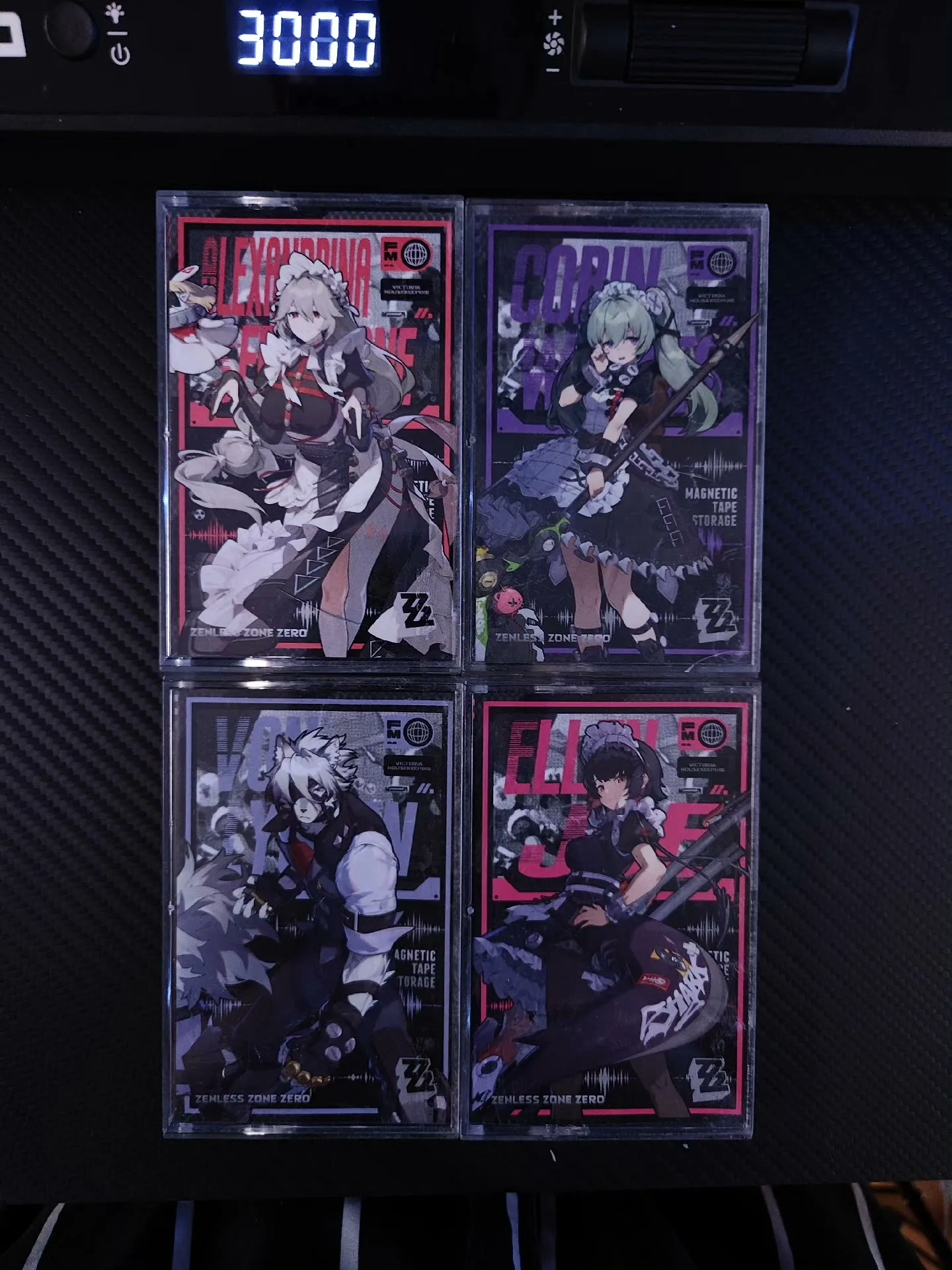 

Zenless Zone Zero Ellen Joe Music Tape Victoria Housekeeping OST Album Corin Wickes Cassettes Cosplay Walkman Soundtracks Box
