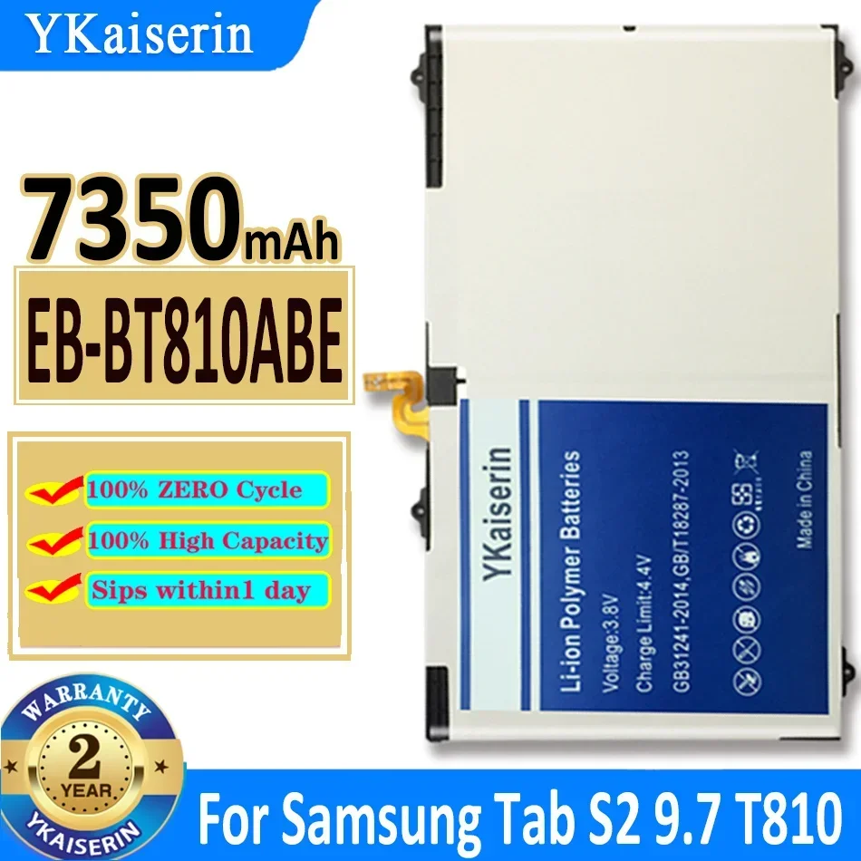 

Аккумулятор 7350 мАч EB-BT810ABE для Samsung Galaxy Tab S2 9,7 T815C S2 T813 T815 T819C SM-T815 SM-T810 SM-T817A Tab S2 9,7 SM-T815Y