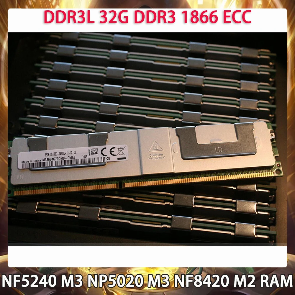 Untuk Inspur NF5240 M3 NP5020 M3 NF8420 M2 PC Memori Server 32GB 3L Ddr32 G DDR3 1866 ECC RAM Bekerja Sangat Cepat Pengiriman