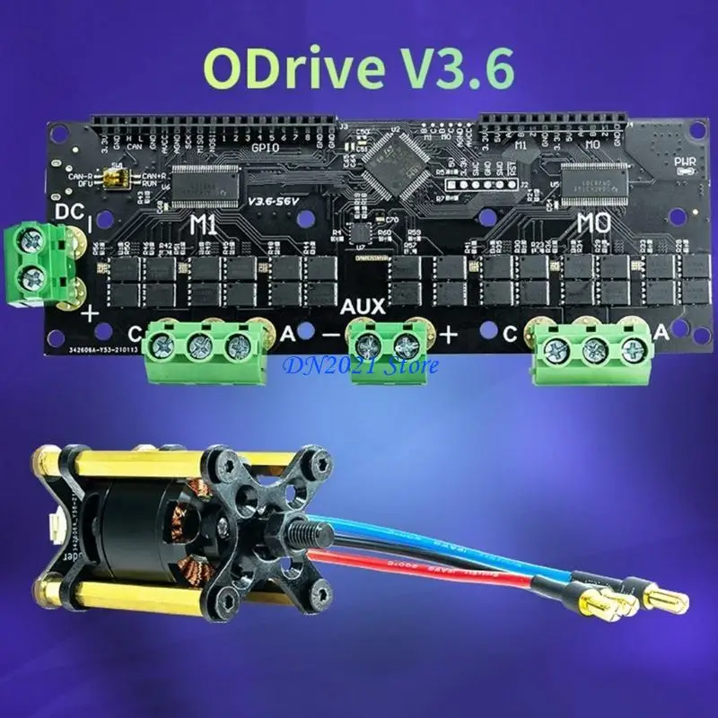 

F3KE FOC BLDC Servo Double Motor Controller High Power Development Board Controller Servo Motor Controller