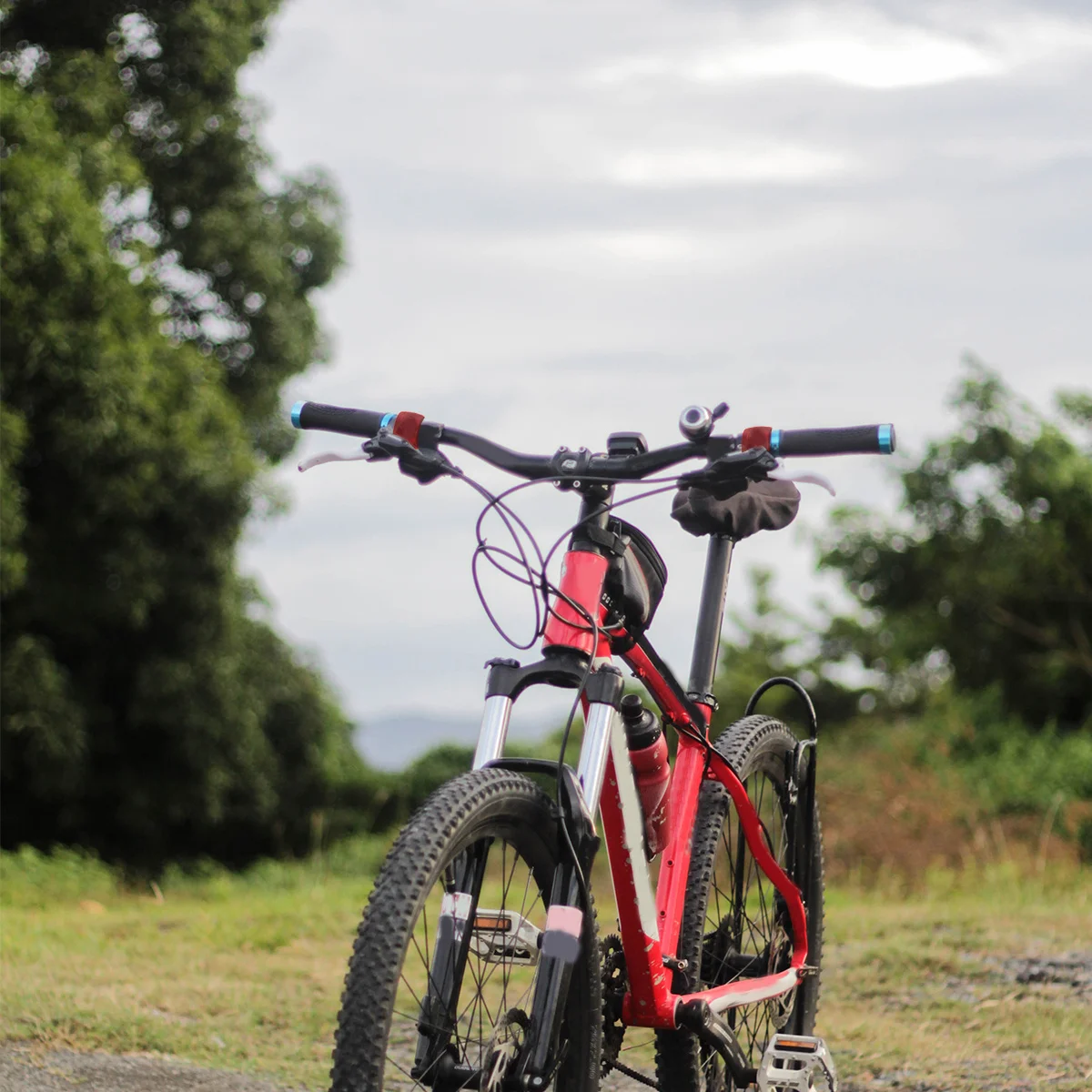 1 пара красных силиконовых заглушек на руль велосипеда, противоскользящая ручка, защитный чехол для дорожных горных велосипедов, прочная защита для трубок