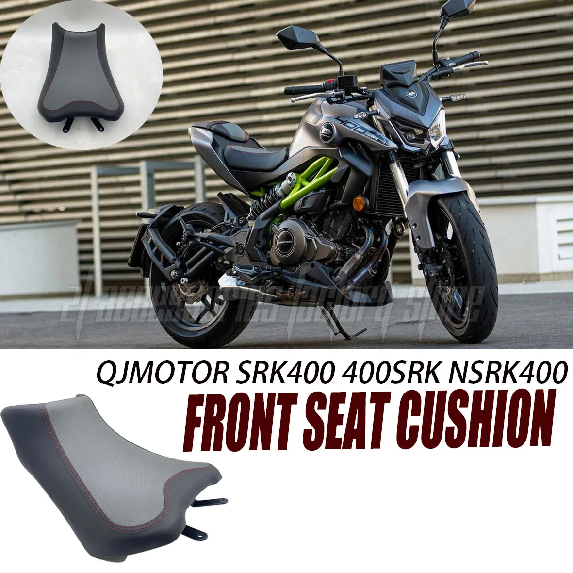 

Подходит для QJMotor SRK400 400SRK, новая оригинальная подушка сиденья мотоцикла, 3 см, нижняя подушка переднего сиденья