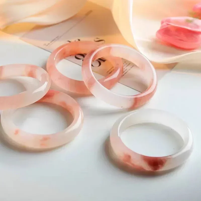 Tianshan Bracelet Size Women Jade Bracelet Stone Pink   Women Peach Blossom jade bracelet bangle bangles for women