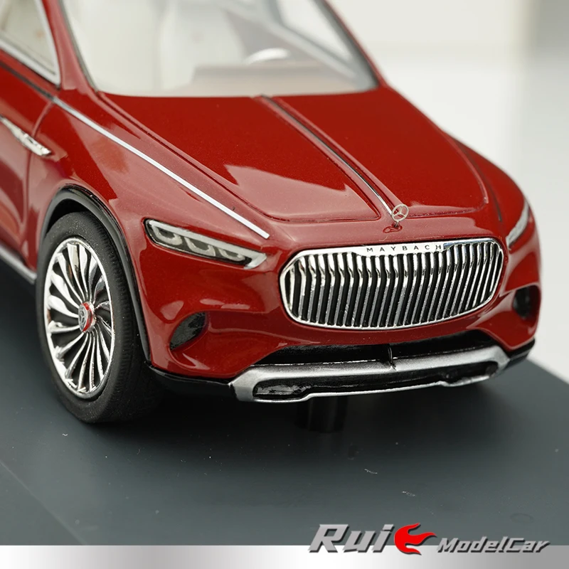 1:43 Mercedes Benz Maybach Vision Deluxe diecast alloy model, children\'s collection of decorative toys, children\'s holiday gifts