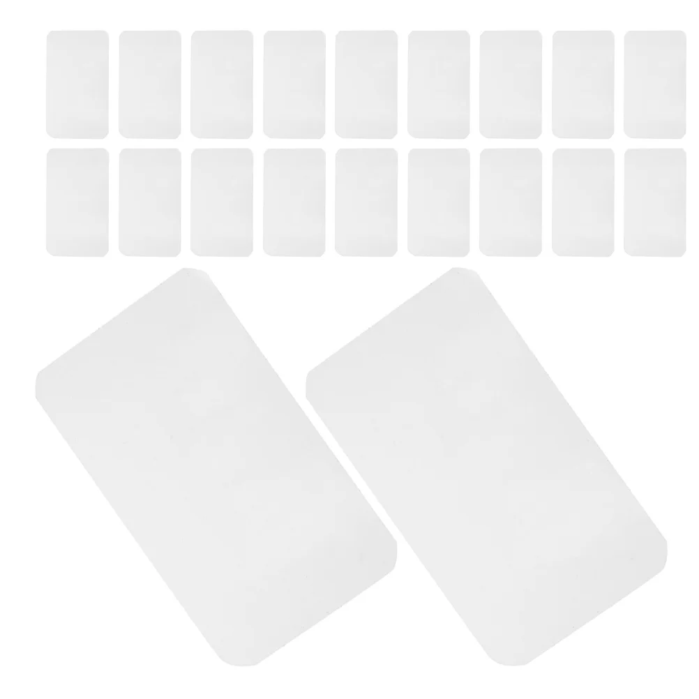 

30 Pcs Sublimation Stickers Heat Transfer Printer Paper Thermal Badge Blanks Tape