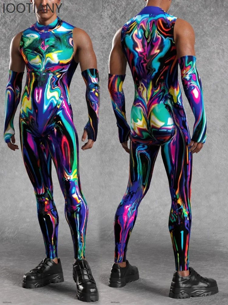 

Косплей Хэллоуин, новый мужской киберпанк, доспехи, меха, разноцветное боди, праздничная вечеринка, сцена, стимпанк, ролевая игра, стоимость выступления