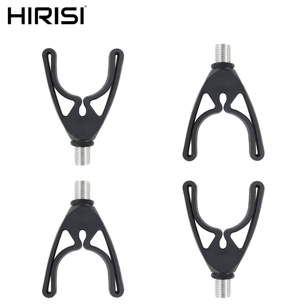 

Hirisi 4pcs Carp Fishing Rod Rest Heads for Bite Alarm & Buzz Bar Accessories