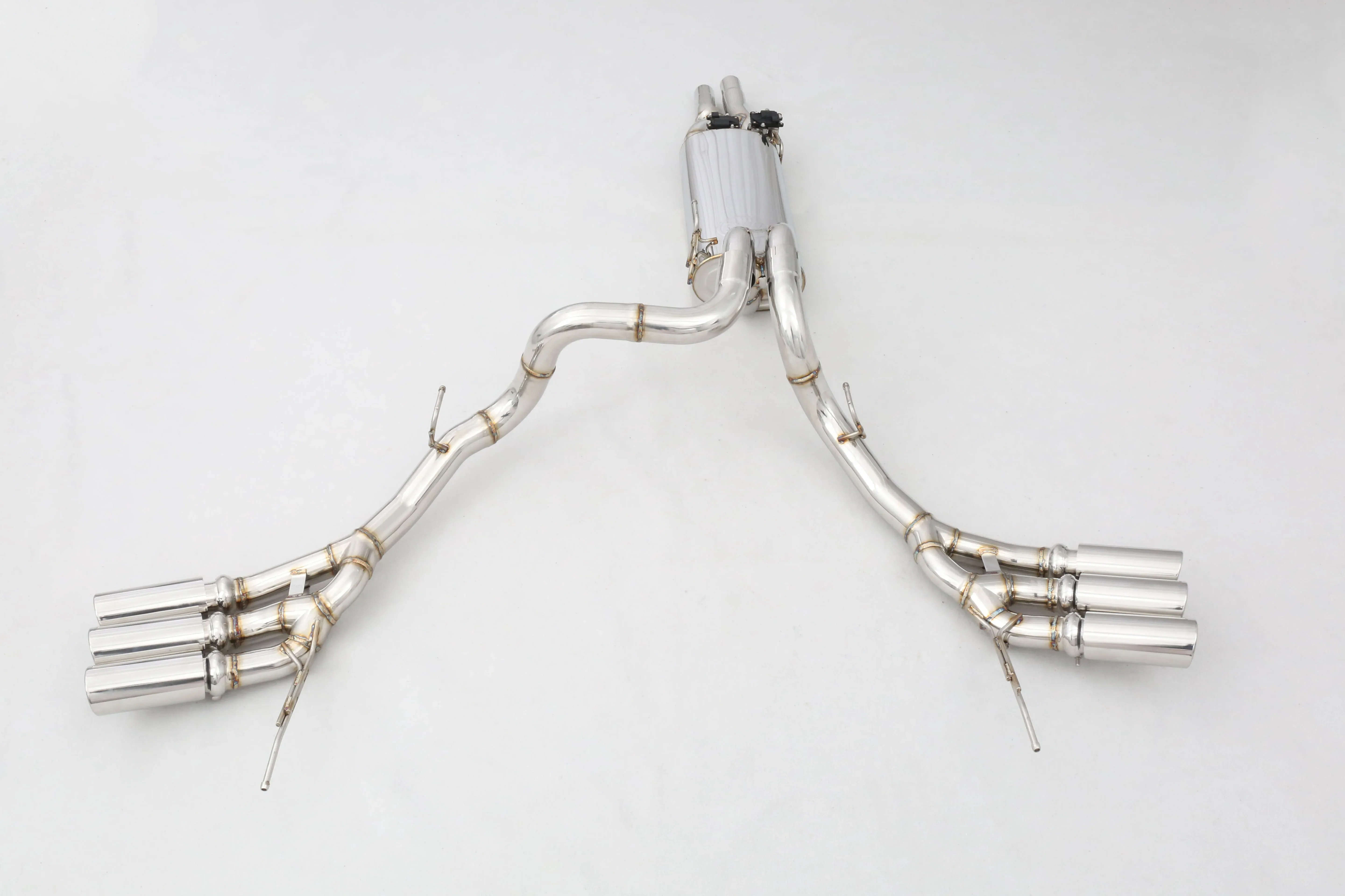 Custom 304 Stainless Steel/Titanium Valved Exhaust System for  F150 3.5T 3.5TT Premium Quality Exhaust Pipes