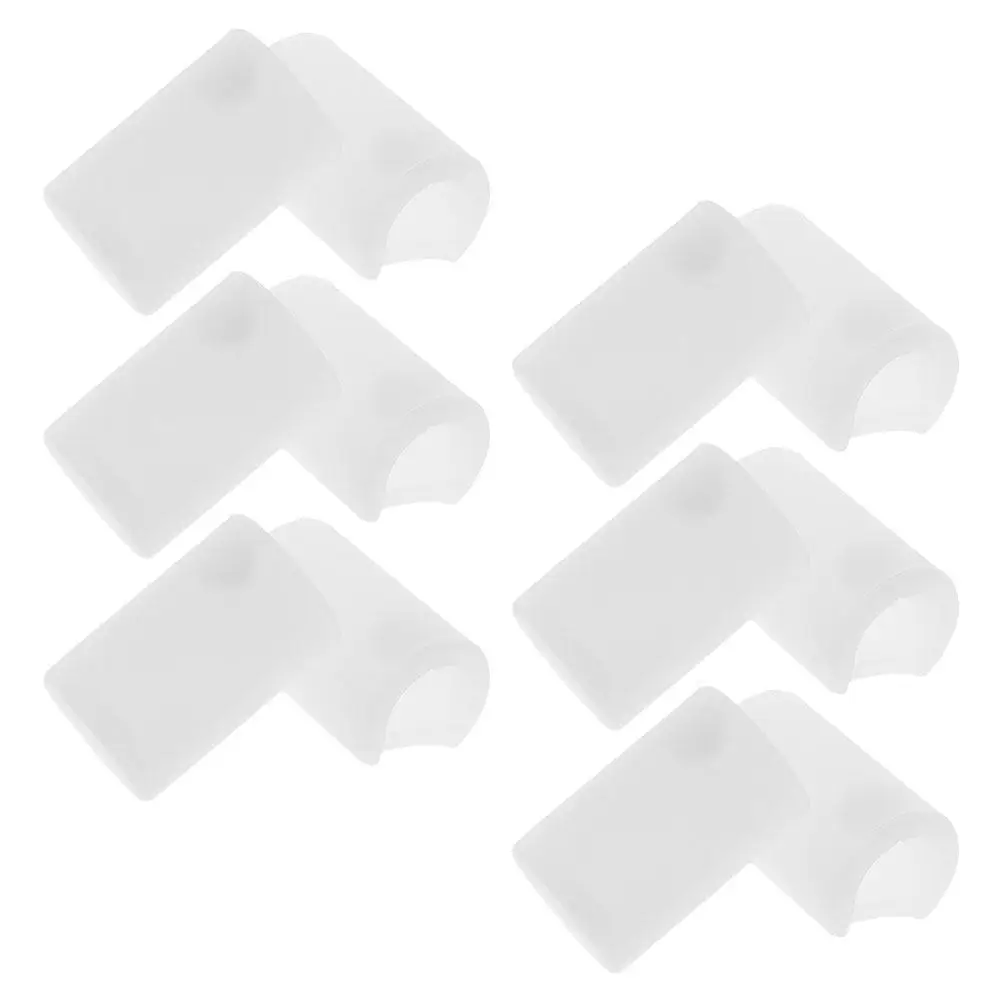 

12Pcs Silicone Corner Protectors Round Cabinet Door Bumpers Babyproof Child Safety Furniture Corner Guards Drawer Handle Pads