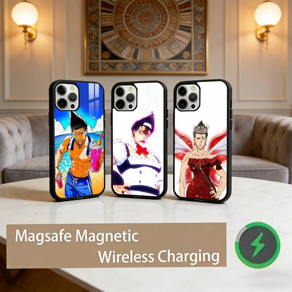 Barou Shouei  Phone Case For iPhone17,16,15,14,13,12,11 Plus,Pro Max Magnetic For Magsafe Wireless Charging