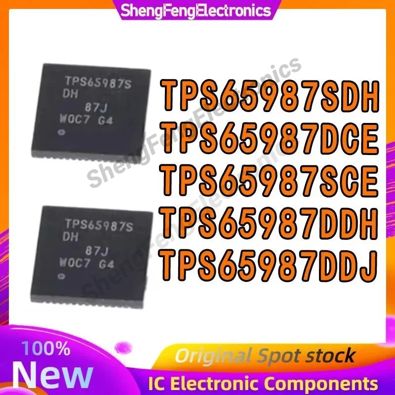 

TPS65987SCE TPS65987SDH TPS65987DCE TPS65987DDH TPS65987DDJ QFN 100% New Original in stock