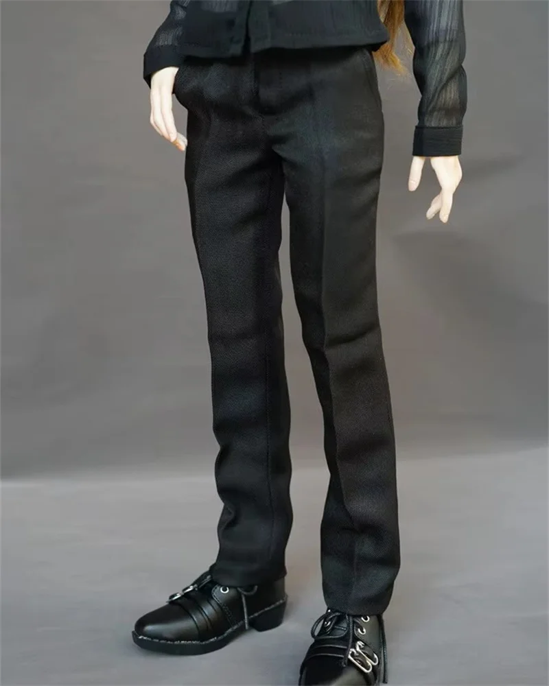 

BJD doll clothes suitable for 1/3 1/4 size uncle joker trousers fashion classic black suit pants suit NanWa doll accessories