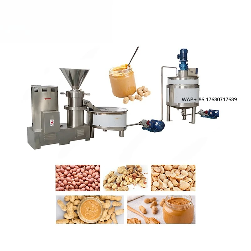 Automatic Peanut Butter Machine Commercial Nut Butter Machine Industrial Nut Grinder