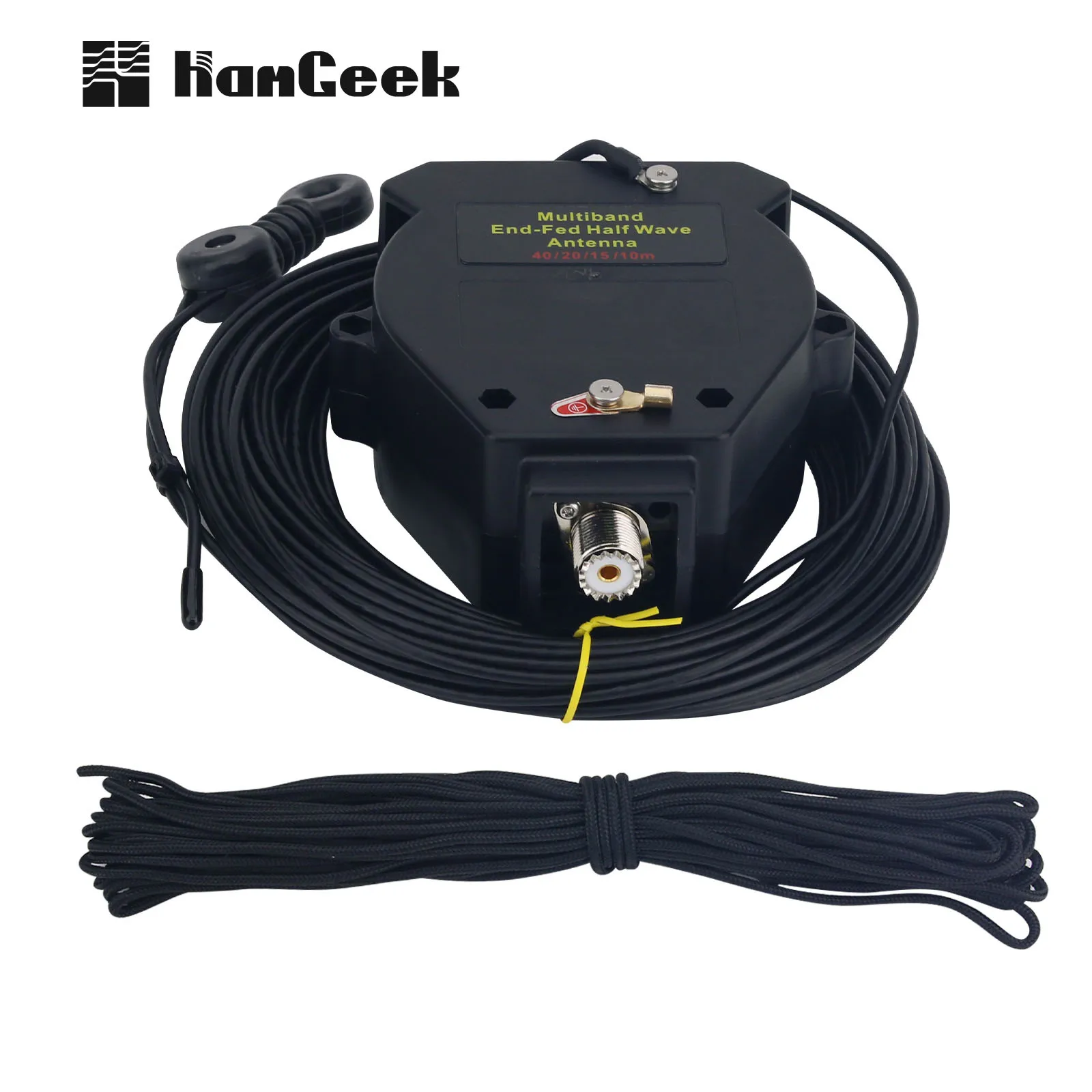 HamGeek JYR4010-400W 4-Band End Fed Antenna Shortwave Antenna HF Antenna not Requiring Antenna Tuner