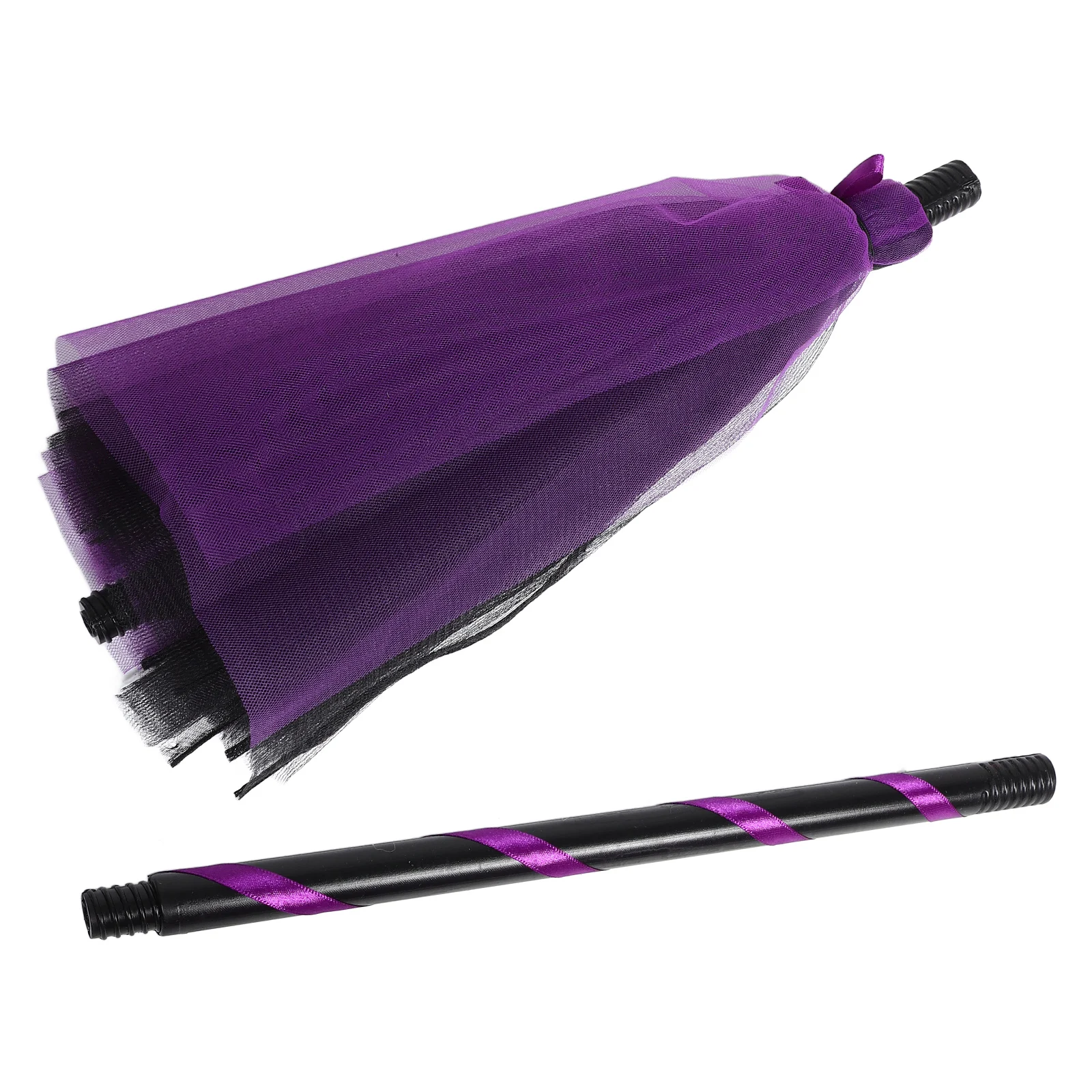 

Detachable Witch Halloween Kids Safe Mini Flying Broom Prop for Cosplay Haunted House Decoration Wizard Broomstick Child Party