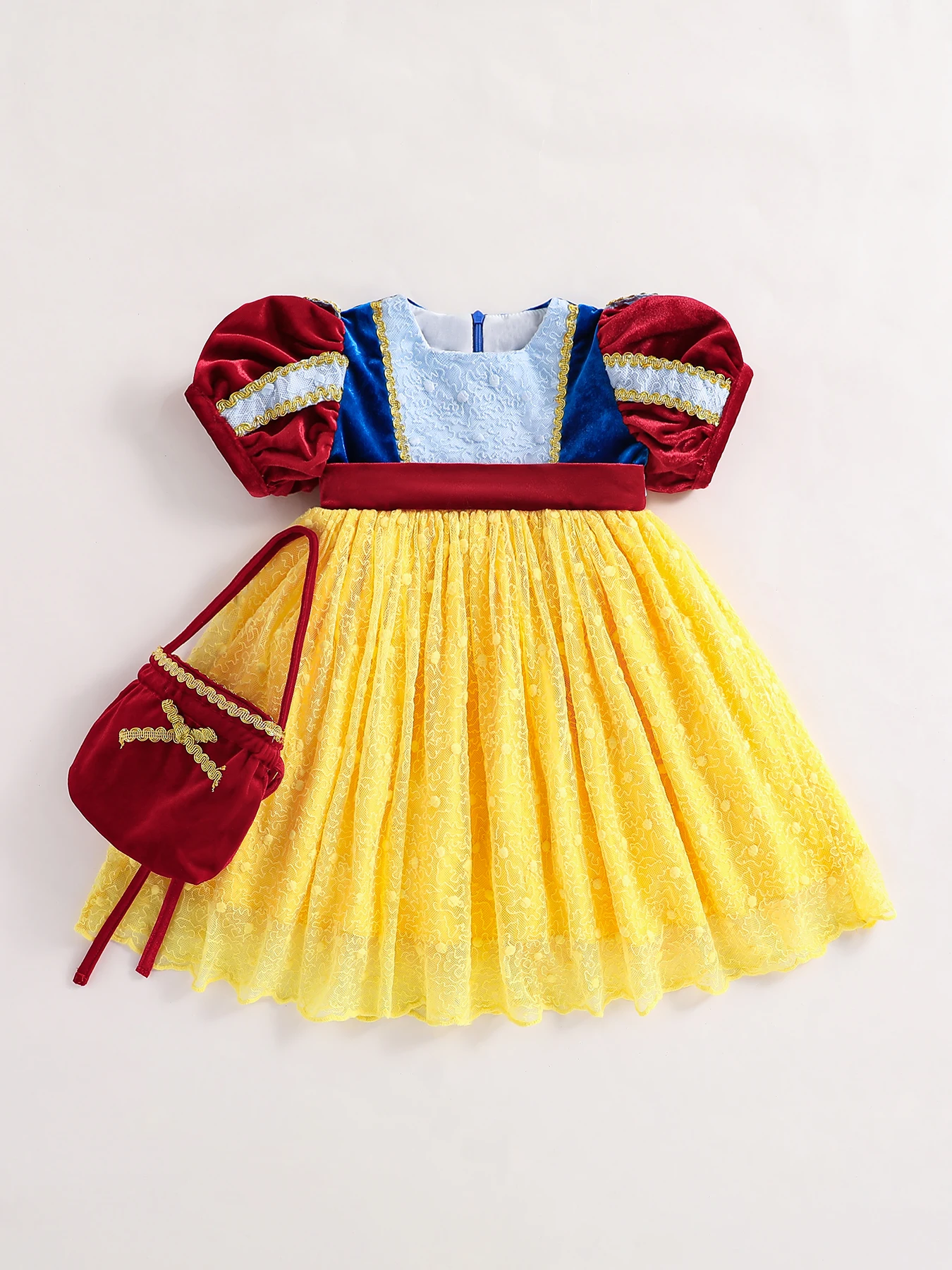 

Весенне-осеннее тюлевое платье в стиле принцессы для маленьких девочек со съемным узлом-бабочкой и небольшим аксессуаром-кошельком