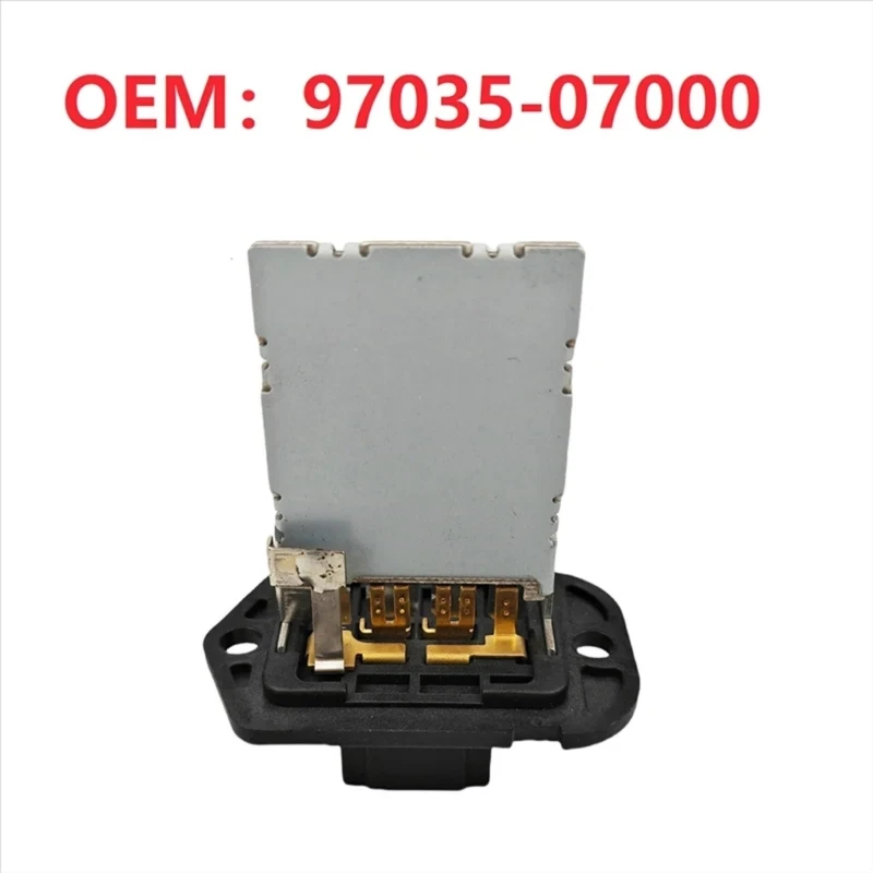 

High Efficiency Heater Blower Resistor Enhancing Heat Dissipation Design Metal Construction D7YA