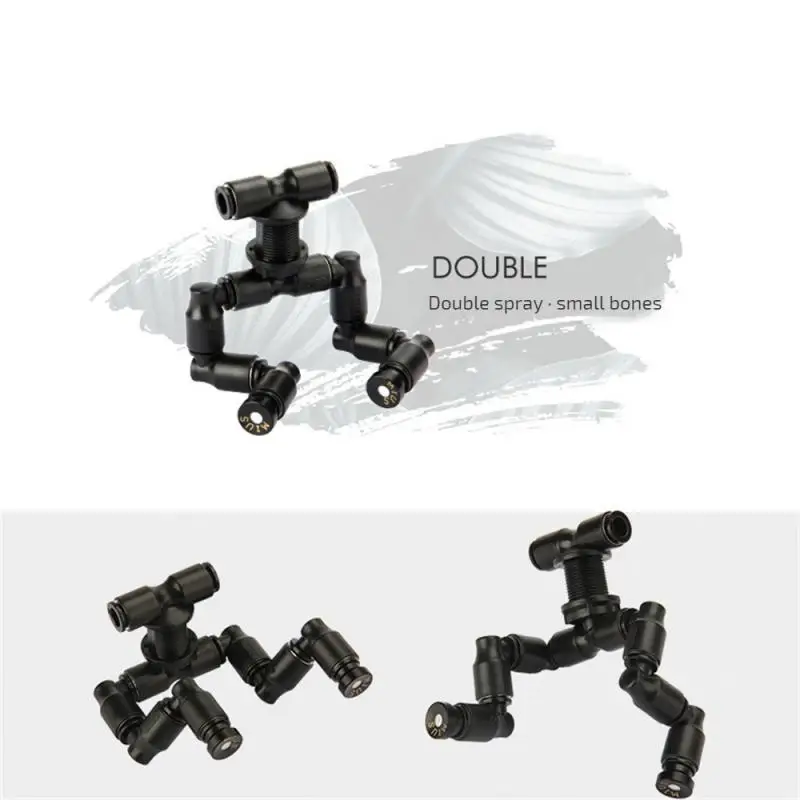 

Мини-распылительная форсунка, регулируемая распылительная Форсунка с двойной головкой, распылитель, охлаждающая распылительная форсунка, система орошения Gareden