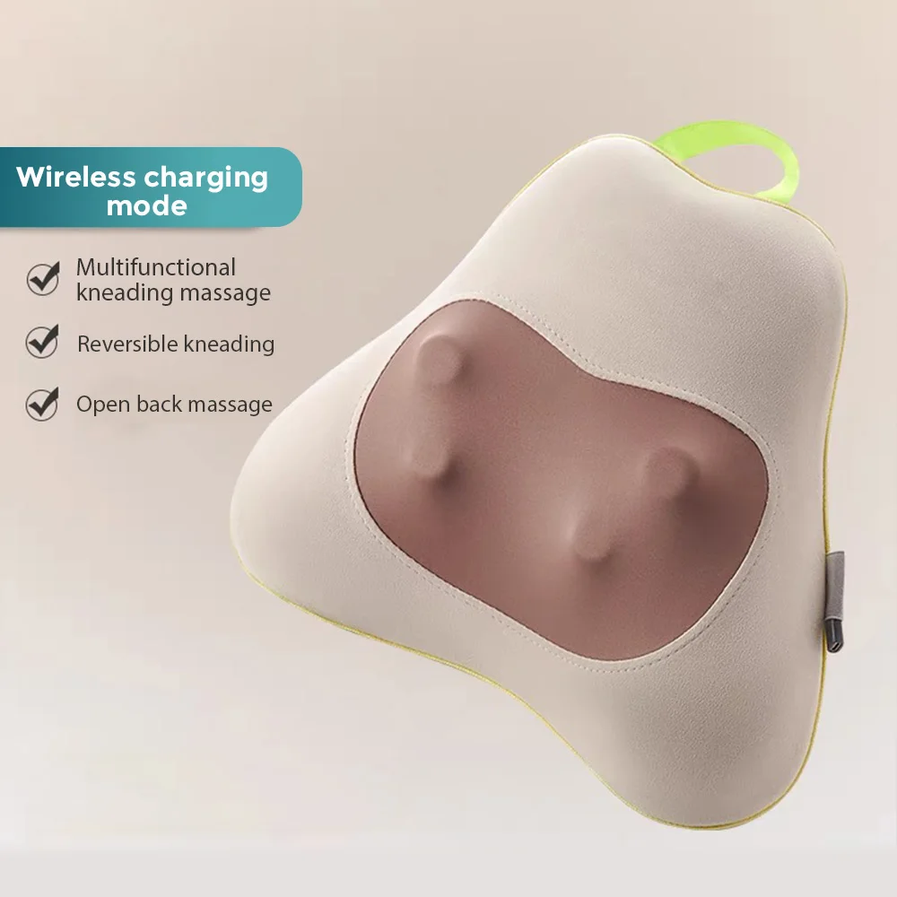 Waist heated relaxation massager，Énergie Électrique pour le Dos, Chauffant, Pétrissage, Thérapie à Infrarouge,