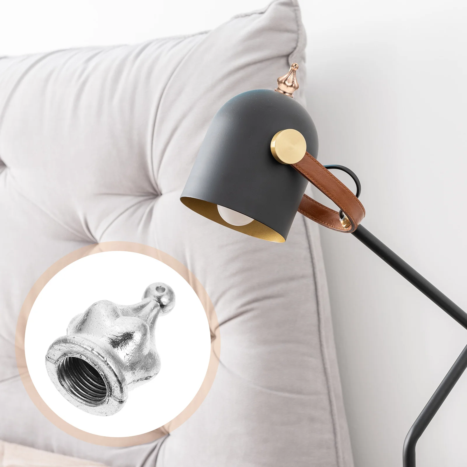 

4 шт., лампа из цинкового сплава, 10 мм, внутренняя резьба, ручка освещения, декор для хрустальных люстр, настольные торшеры, обновление освещения