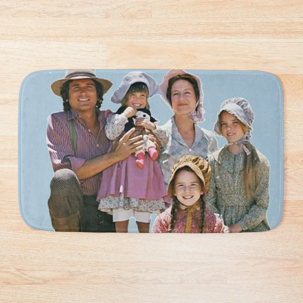 

Little house on the prairie, the ingalls Bath Mat Bathroom Supplies Non-Slip Pad Mat