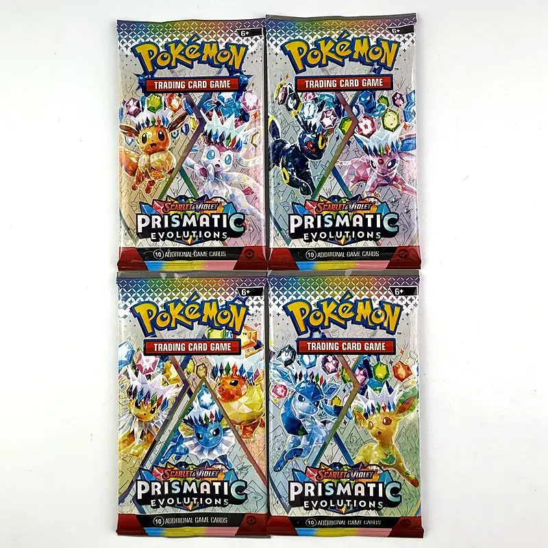 

Prismatic 151 Evolutions English Pokemon Card Black Bolt Flare Pokemon Cards Game Carte Booster Battle Trading Collection Cards
