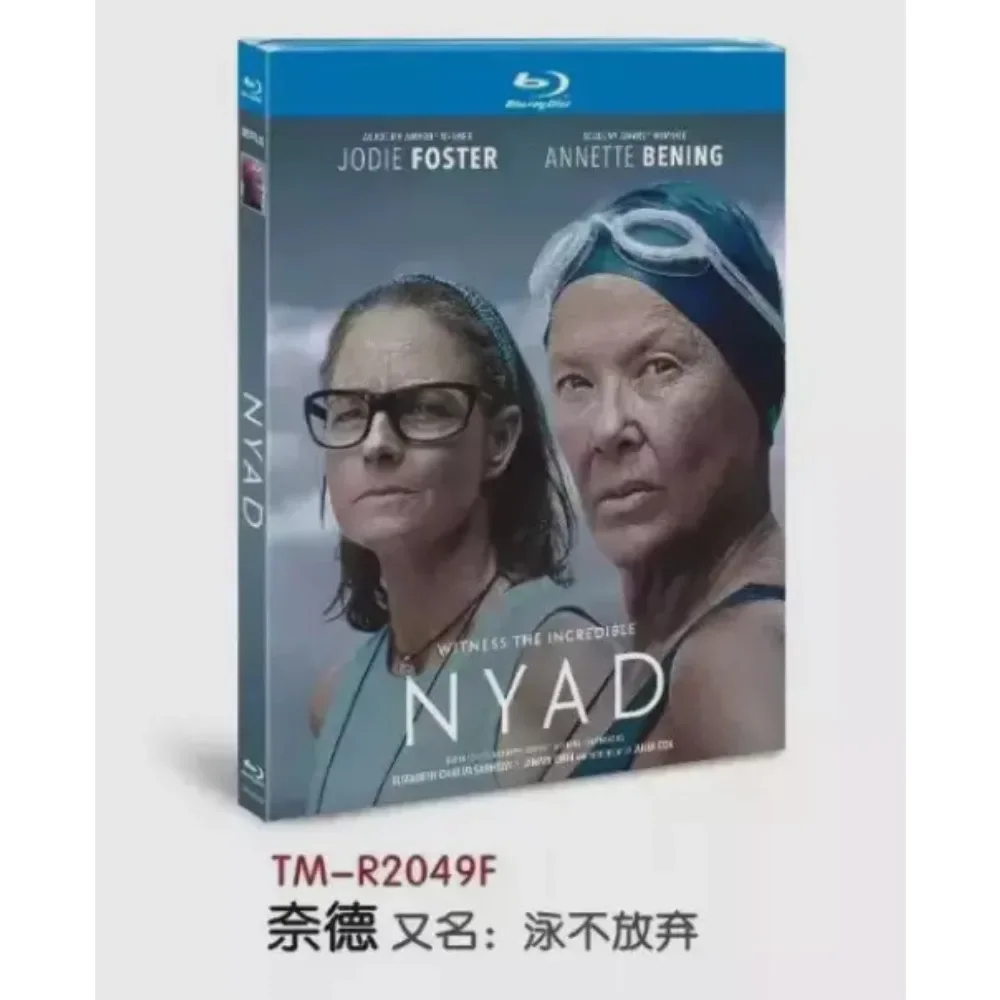 Nyad‎ (2023) Movie 1-Disc for Gift Box Set Collection Blu-ray disc