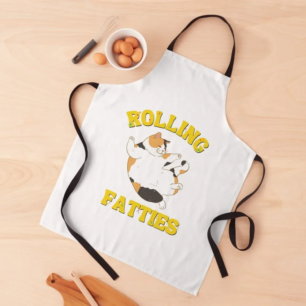 

Rolling Fatties HD T Shirt / Sticker and more Apron Home Utensils Manicurists Women's Kitchen Apron