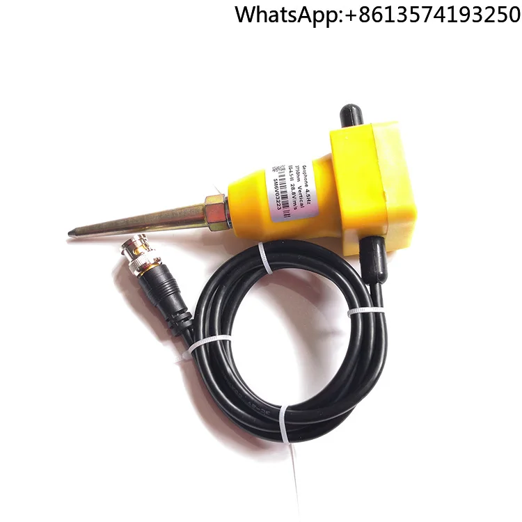 

4.5hz Geophone Sensor Vertical with BNC Male Connector , Coaxial Shielded Cable, Jeofizik Jeofon 4.5 Hz String